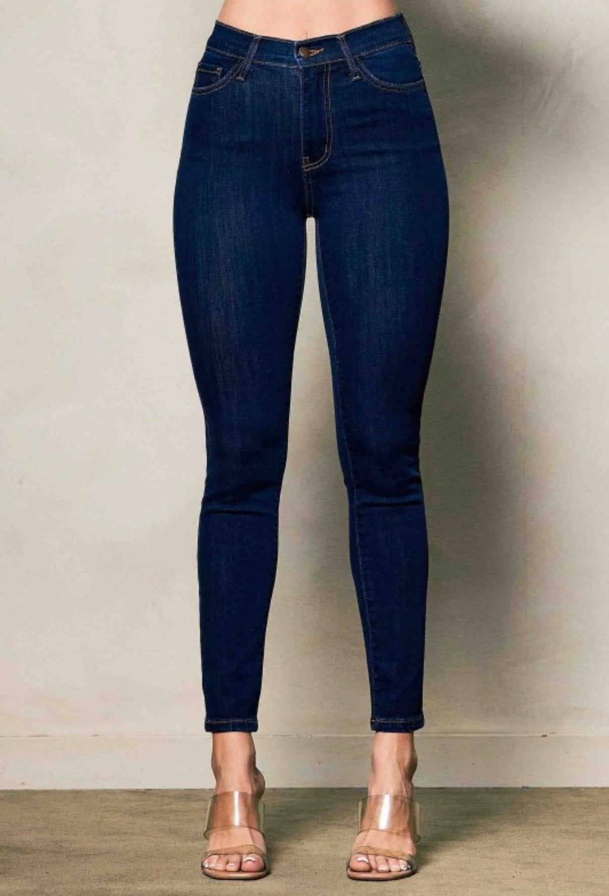 High-rise Basic Skinny Jeans